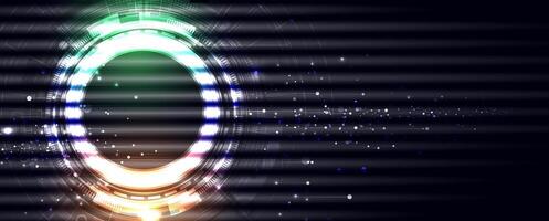 Empowering Digital Transformation Through Big Data and Futuristic Technology vector