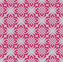 Diagonal line flourish arabesque seamless pattern. Ornamental floral retro texture. vector