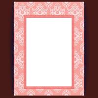 Ornate Mandala Design Templates with Editable Text Space for Invitations or Festive Cards vector