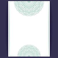 Wave and Floral Frame Templates for Festive Invitations with Editable Text Space vector