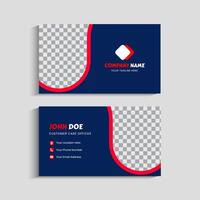 Professional Business Card Template design vector
