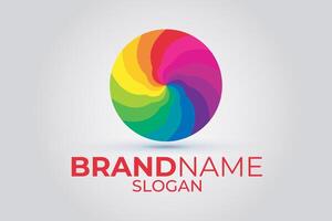 Colorful logo design. color icon design. vector