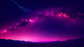 A breathtaking scene of distant planets and northern lights, exploring the cosmos in a parallel universe filled with mountains, stars, and the intrigue of otherworldly discovery. video