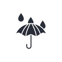 rainy icon. .Editable stroke.linear style sign for use web design,logo.Symbol illustration. vector