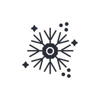 winter icon. .Editable stroke.linear style sign for use web design,logo.Symbol illustration. vector