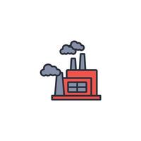 air pollution icon. .Editable stroke.linear style sign for use web design,logo.Symbol illustration. vector