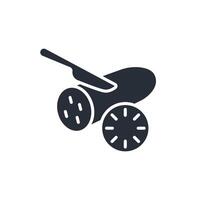 Cucumber icon. .Editable stroke.linear style sign for use web design,logo.Symbol illustration. vector