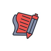 text icon. .Editable stroke.linear style sign for use web design,logo.Symbol illustration. vector