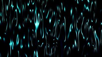 3d surface abstract background. blue colors, liquid glass wave texture, 3d illustration render video
