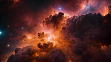 A journey through a parallel universe where stars and galaxies shine across the universe with wonder and intrigue. video