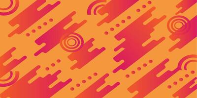 Round circle abstract background vector