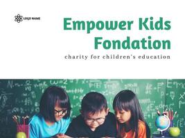 Education Charities For Children Presentation Template