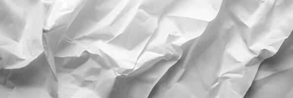 Textured White Paper with Light Pencil Marks and Creased Patterns Creating a Unique Design photo
