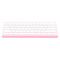 a pink keyboard vector