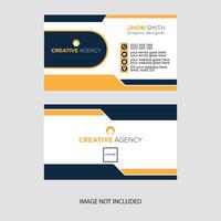 Premium Quality company visiting card design template vector
