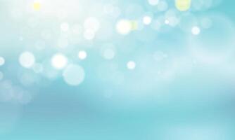 Blue background with white and yellow bokeh, ideal for website banners, social media posts, digital designs, and festive decorations. vector