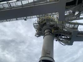 Stacker Reclaimer chain bucket on power plant project. photo