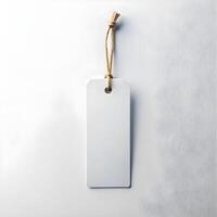 blank price tag photo