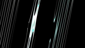 Abstract Glowing Lines Digital Rendering video
