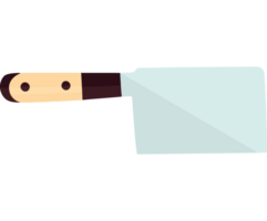 A knife with a long handle on a transparent background png