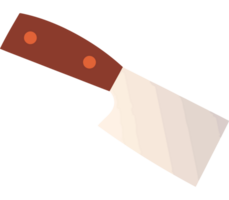 A knife with a handle on a transparent background png