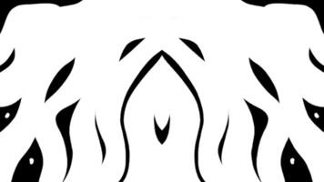White fluid transitions loop animation video