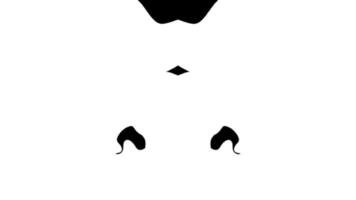 White fluid transitions loop animation video