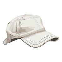 A baseball cap on a white background vector