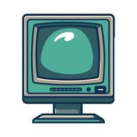 Computer monitor icon illustration design vector