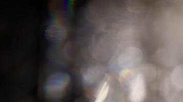 silver moving light for transition background video
