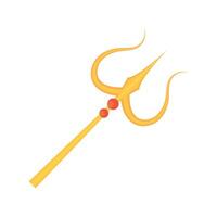 Shiva trident icon price 1 credit usd 1 vector