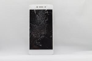 damaged LCD screens of mobile phones are collected as electronic waste waiting for valuable metals inside LCD screens be sorted for reuse reducing e-waste in nature and increasing value of e-waste. photo