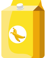 A carton of bananas with a sticker on it png