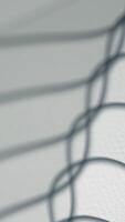 Flowing lines on a grey background. Smooth waves abstraction. video