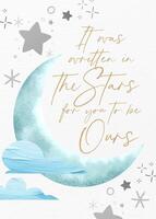 Adoption Celebration Card Invitation template