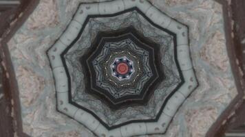 Kaleidoscope effect. Action. A light background on which color patterns slowly change. video