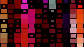a colorful abstract pattern with squares and rectangles video