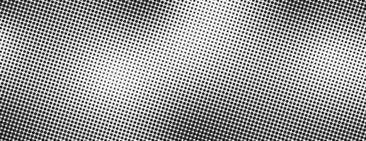 Halftone background with grunge style gradient. Faded dot texture . Black retro geometric pattern in manga, anime style. Pop art style dot gradation. illustration vector