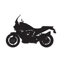 Motorcycle Silhouette Illustration for Motorcyclists vector