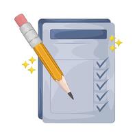 Task Checklist with All Checked vector