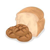 Bread Enjoyment in Every Bite vector
