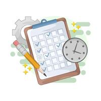 Task Checked Off in Planner vector