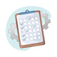 Checkmark on Task Paper vector