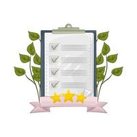 Completed Task List vector