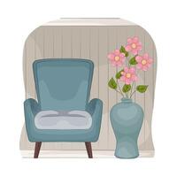 Flower Vase by Seat vector