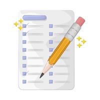 Completed Task Listed with Check vector