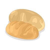Two Breads Without Filling vector