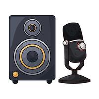 Speaker and Microphone vector