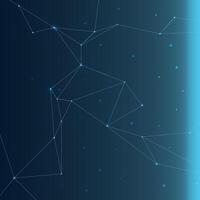 Templates on the theme of artificial intelligence. Background illustration vector