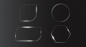 Sleek graphic combining UHD quality with modern glass textures, perfect for tech-savvy designs. Ideal for digital projects requiring a futuristic and polished look. vector
